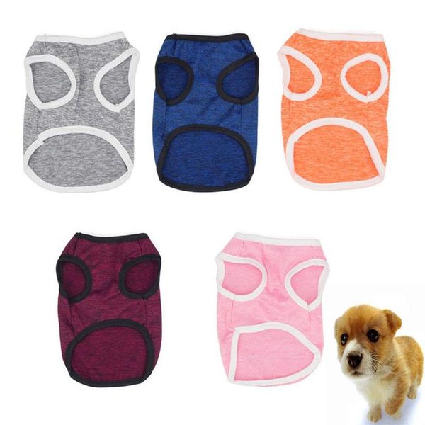 

dog apparel puppy shirt for small dogs clothes pet vest summer chihuahua