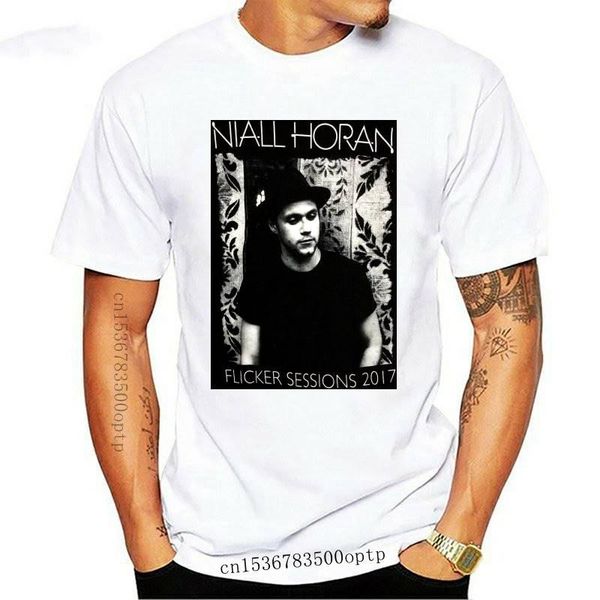 

men's t-shirts niall horan flicker sessions 2021 tour t-shirt concert shirt dates one direction, White;black