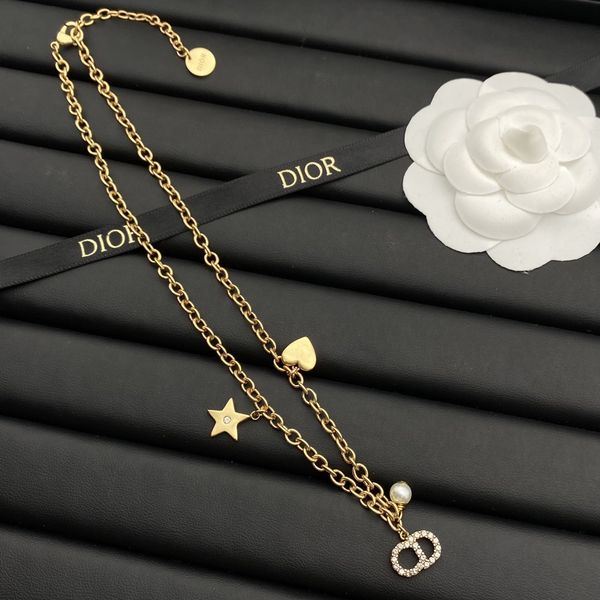 

special offer 2021 luxury designer jewelry 21 letter necklaces of, Silver