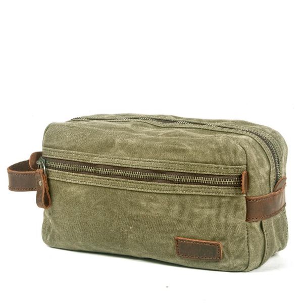

duffel bags yupinxuan 2021 canvas leather travel cosmetic bag men shaving dopp kit wash organizer make up case handbags