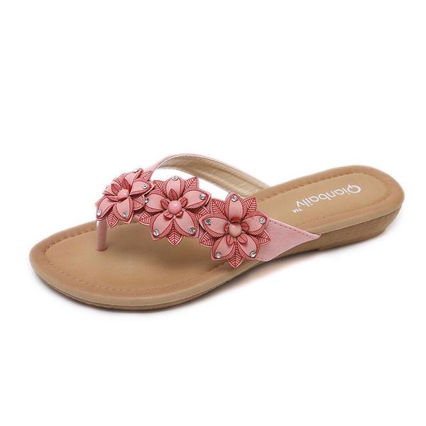 

slippers women's shoes 2021 fashion flip flops stylish and comfortable, Black
