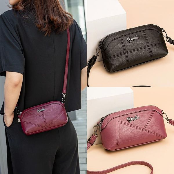 

small bag women's 2021 middle-aged mom all-match shoulder messenger elderly mobile phone change grocery cosmetic bags & cases