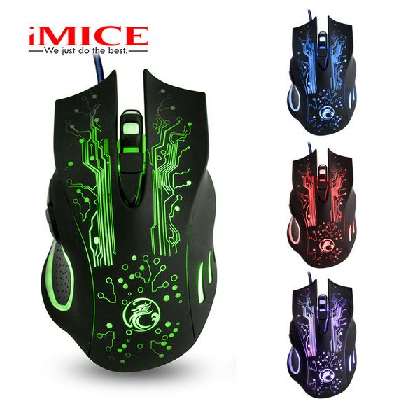 

mices mouse imice x9 usb direct wired game colorful e-sports lol products
