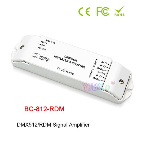 

controllers led dmx512/rdm signal bc-812-rdm dmx512/1990/rdm power dmx dc 12v-24v
