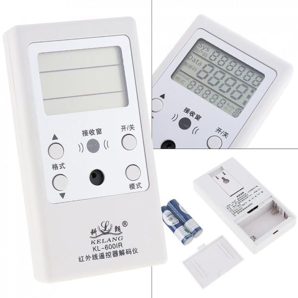 

infrared remote controls decoder with display for maintenance controlers