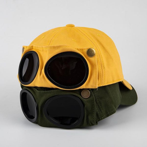 

wide brim hats sunglasses cap hat summer glasses baseball female male baseballcap, Blue;gray