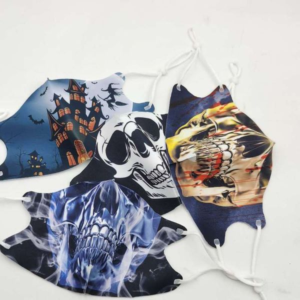 

black pure cotton gift dust proof warm santa claus pattern printed mask