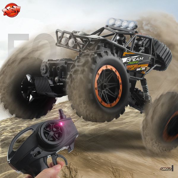 

four-wheel independent suspension shock absorber high speed off-road climbing car 150m 30km/h 4wd big twist angle rc car toy