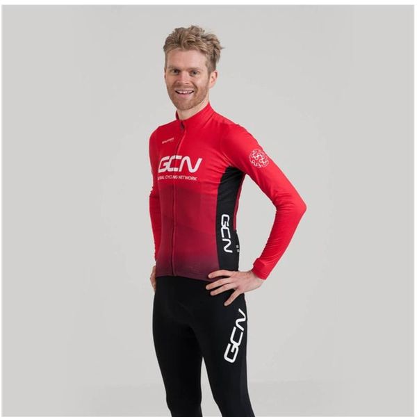 

racing sets men's cycling wear jersey long sleeve keep warm in winter mtb bicycle clothing mountain bike suit, Black;blue