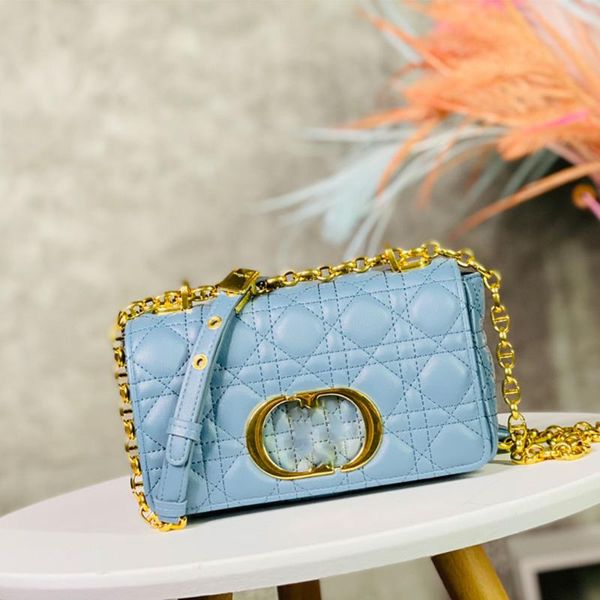 

evening bags blue calfskin leather d solid color for women