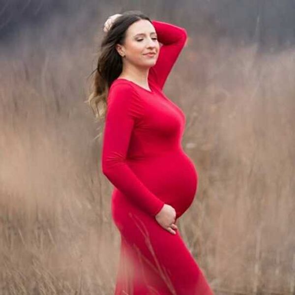 Nuovi abiti premaman per servizio fotografico Puntelli per fotografia di maternità Abito per gravidanza Maxi abito di maternità Abiti in gravidanza per le donne R230915