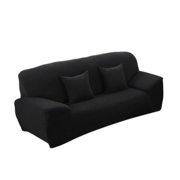 

chair covers high elasticity anti-mite sofa cover slipcover couch (black)
