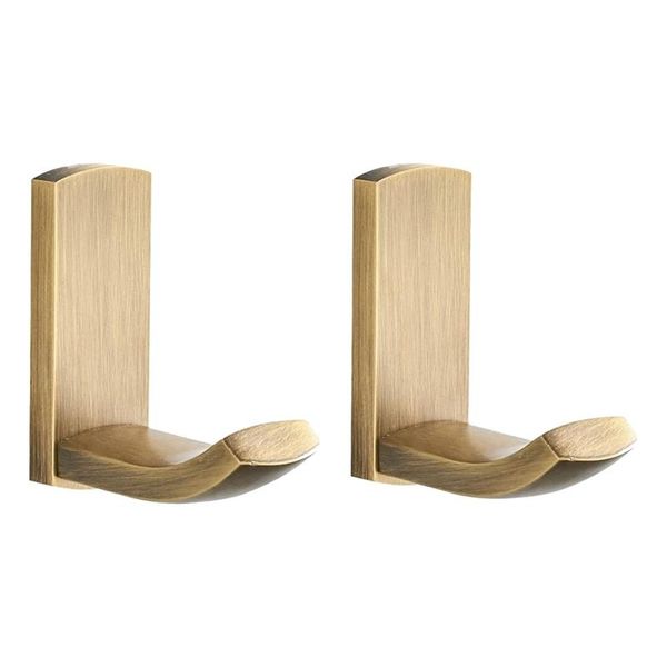 

hooks & rails bath towel hooks,wall mount antique brass finish hook, for bedroom,living room,bathroom and fitting room,office,2 pack