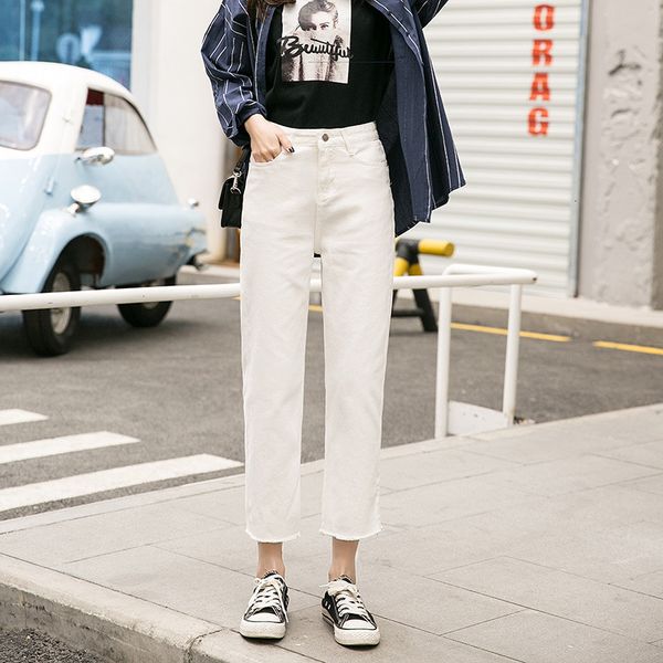 

skater girl baggy jeans denim indie aesthetic streetwear brown leg shed 90s grunge women's pants, Blue
