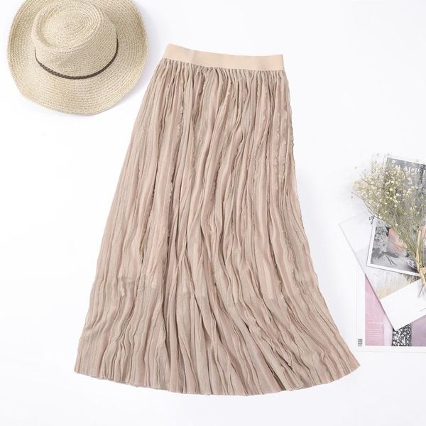 

skirts ladies vintage autumn winter velvet womens high waisted elegant skinny long women pleated female maxi skirt, Black