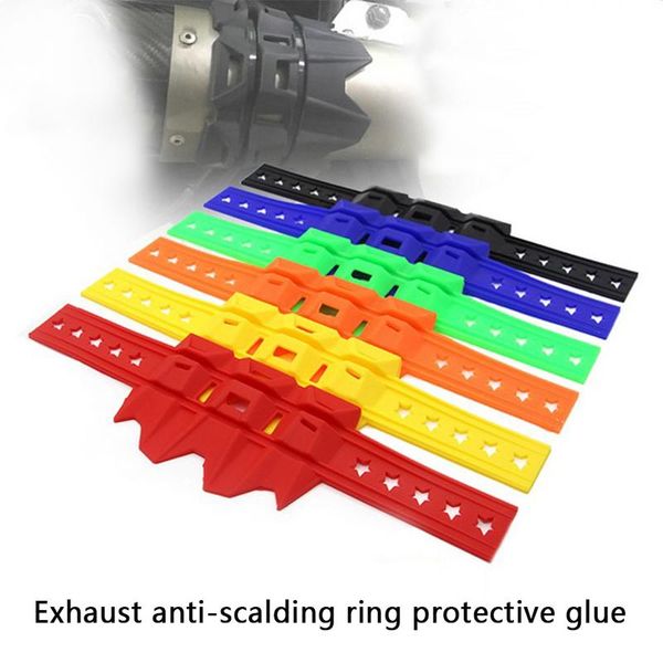 

motorcycle exhaust system universal dirt pit bike muffler protector guard for motocross 6 colors