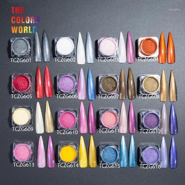 

tct-061 cosmetic pearlescent pigment powder for nail art decoration gel body makeup eyeshadow eyeliner1, Silver;gold