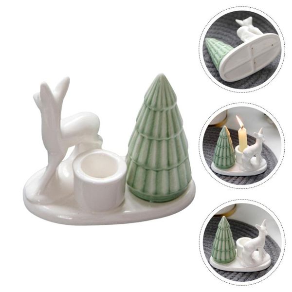 

candle holders 1pc holder elegant candlestick christmas stand deskdecor
