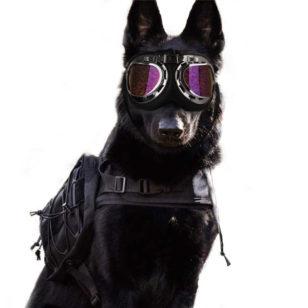 Новые Творческие Солнцезащитные очки Creative Pet Big Frame Dog Harley Очки Домашние животные Аксессуары Наружное Защитное стекло
