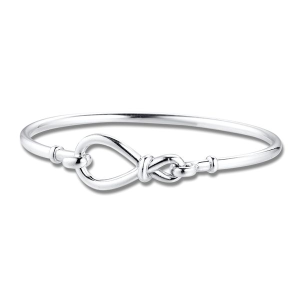 Infinity Düğüm Bileklik 925 Ayar Gümüş Best Friend Kadın Erkek Moda Aşk Burcu Charms Takı Bilezikler