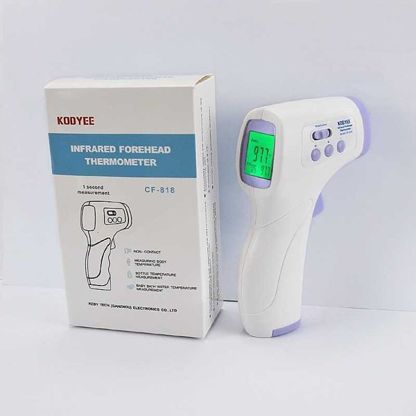 

non contact infrared measuring instrument hand held forehead temperature gun household electronic thermometer