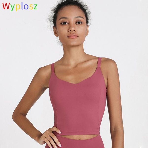 

gym clothing wyplosz sports bra high support women seamless push up female yoga bras underwear fitness running nude tank active wear, White;black