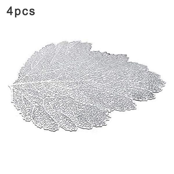

mats & pads hollow round placemat waterproof non slip dining table heat insulation steak plate pad coffee kitchen accessories