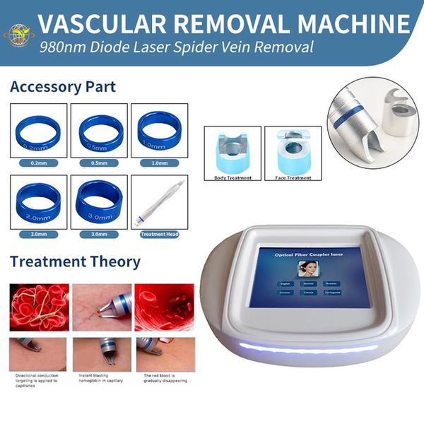 

other beauty equipment laser diode vascular removal 980nm spider vein treatment diode for blood vessle