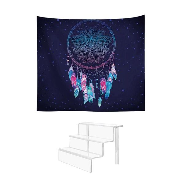 

tapestries 1 pcs 3 tier acrylic cupcake display stand & dream catcher tapestry