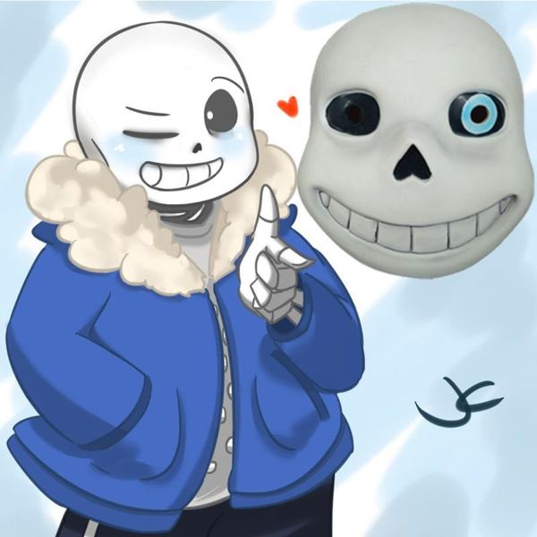 

party masks high-q undertale sans cosplay costumes & eyewear halloween cos mask