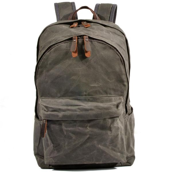 

backpack lapcapacity vintage rucksacks travel canvas waterproof backpacks daypacks for outdoor mountaineering men pack large