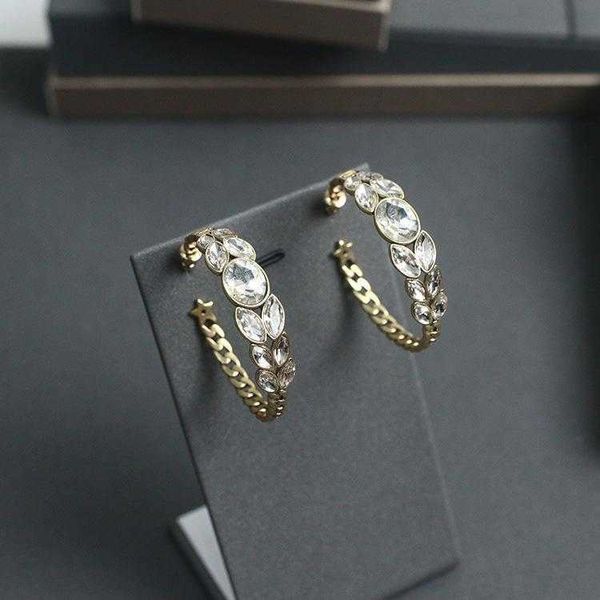 

home / dijia's 20-year-old new wheat ear ring horse eye drill fashion personalized earrings for women, Silver