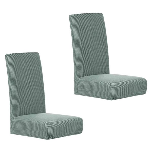 

2pcs nordic style chair slipcovers delicate cover protectors covers