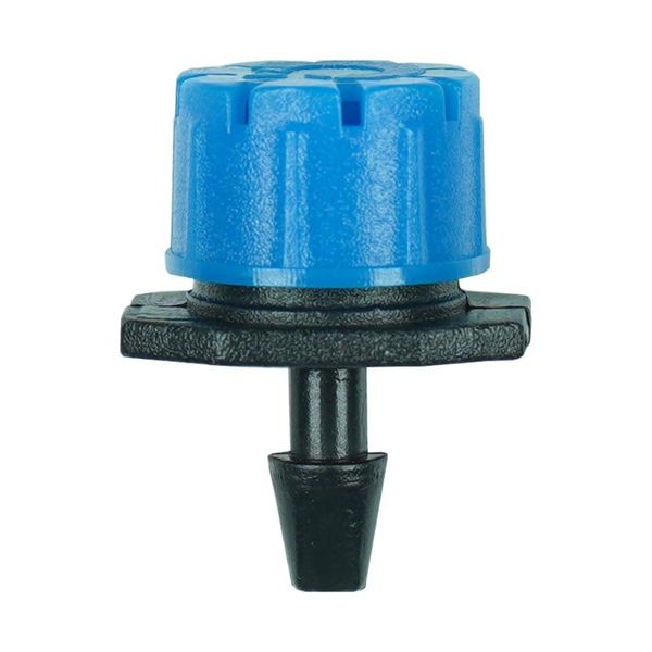 

watering equipments 1/4'' adjustable irrigation blue drippers sprinklers 8 hole anti-clogging emitter for flower beds vegetable ga