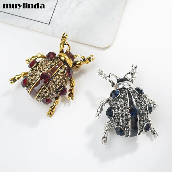 

factory wholesale brooch brooch luxurious atmosphere lovely beetle japan and korea fashion versatile high-end cardigan coat collar pin acces
