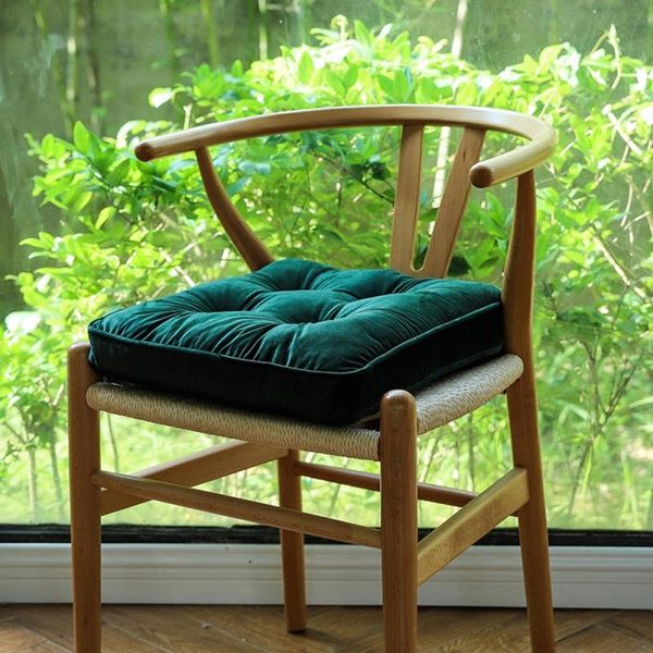 

cushion/decorative pillow 1pc fashion breathable dining garden home bay window office chair seat cushion tie rope anti-dirt pad