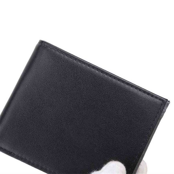 

za short horizontal business simple ticket folder men's wallet