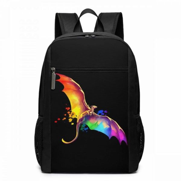 

backpack dragon backpacks men's - women's bag multifunction print travel trending bags