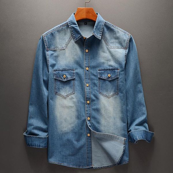 

denim jacket men's korean trend slim handsome loose outer wear 925 jackets, Black;brown