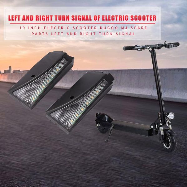 

bike lights 10 inch scooter turn signal light warning taillight electric biking portableÂ dustproof cycling parts for kugoo m4