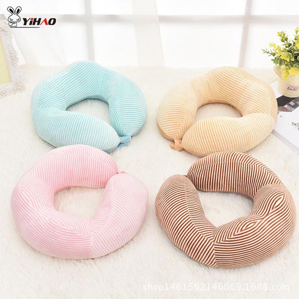 

pillow travel accessories 4 color 30*30*12cm comfort u-shaped slik neck pillows