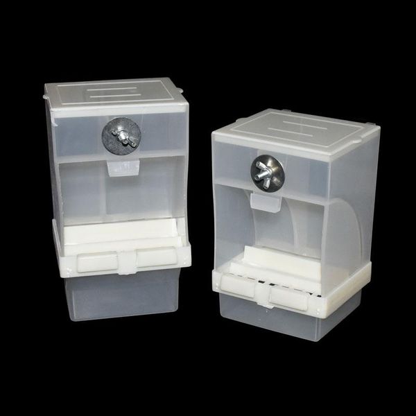 

1pcs pet bird prevention splash container parrot hanging automatic feeder starling tiger skin peony other supplies