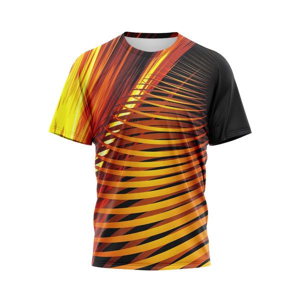 

vortex pattern men's 3d t shirt graphic optical illusion short sleeve party streetwear punk & gothic round neck summer, White;black