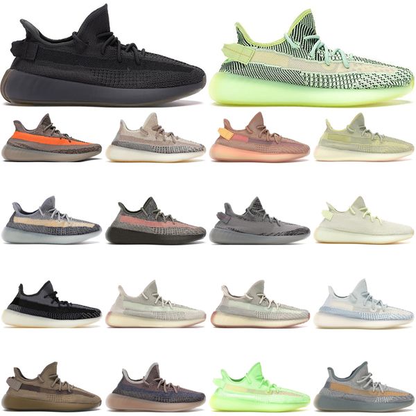 

new classic running shoes men women yeezy zebra cream cinder bred beluga ash pearl clay desert sage static black cinder zyon tail light antl
