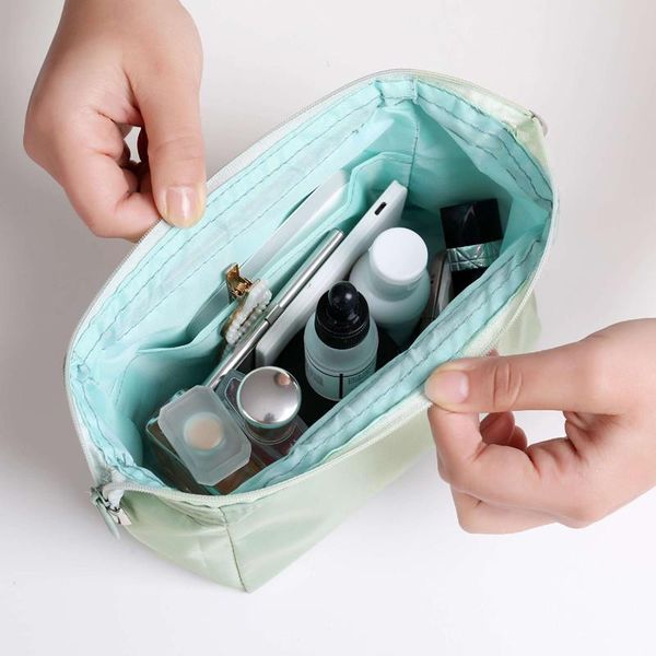 

storage bags portable women makeup organizers multifunction cosmetic bag waterproof travel necessaire toiletry pouch accessories item