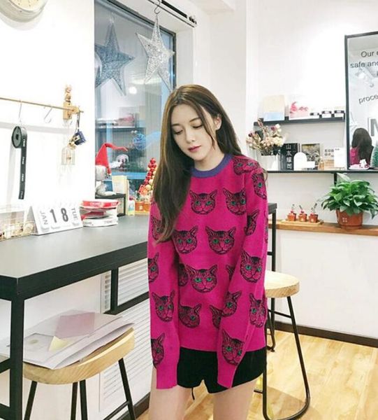 

women's sweaters europe style women sweater student fashion girls, White;black