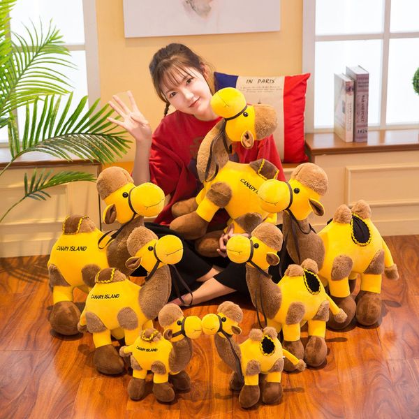 

simulation desert camel plush toy doll cartoon tourism gift