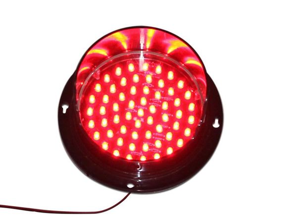

red led signal mini traffic light lamp 125mm core