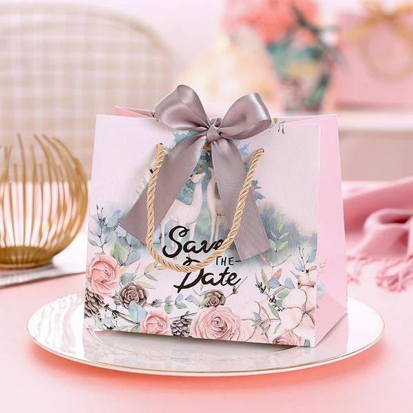 

gift wrap wedding candy bag handbag creative paper box return