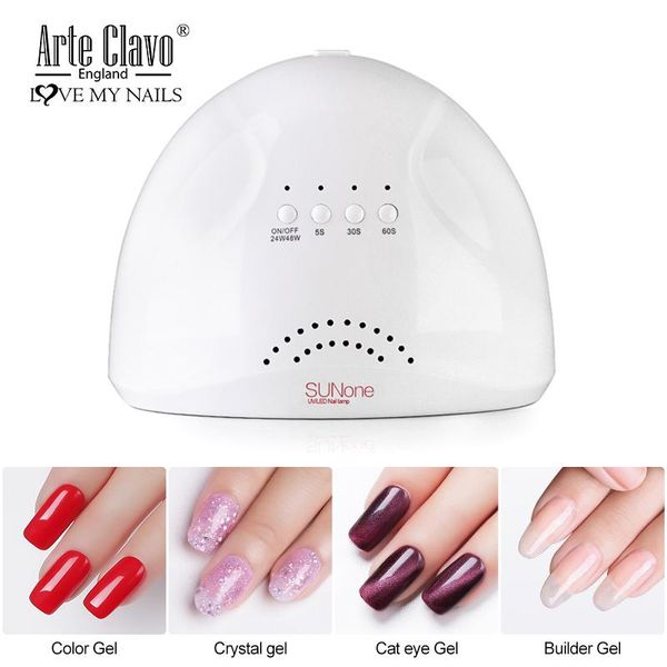 

nail dryers 48w uv lamp for dryer 30pcs led manicure curing gel polish light with sensor tools